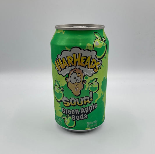 Warheads Sour Green Apple Soda