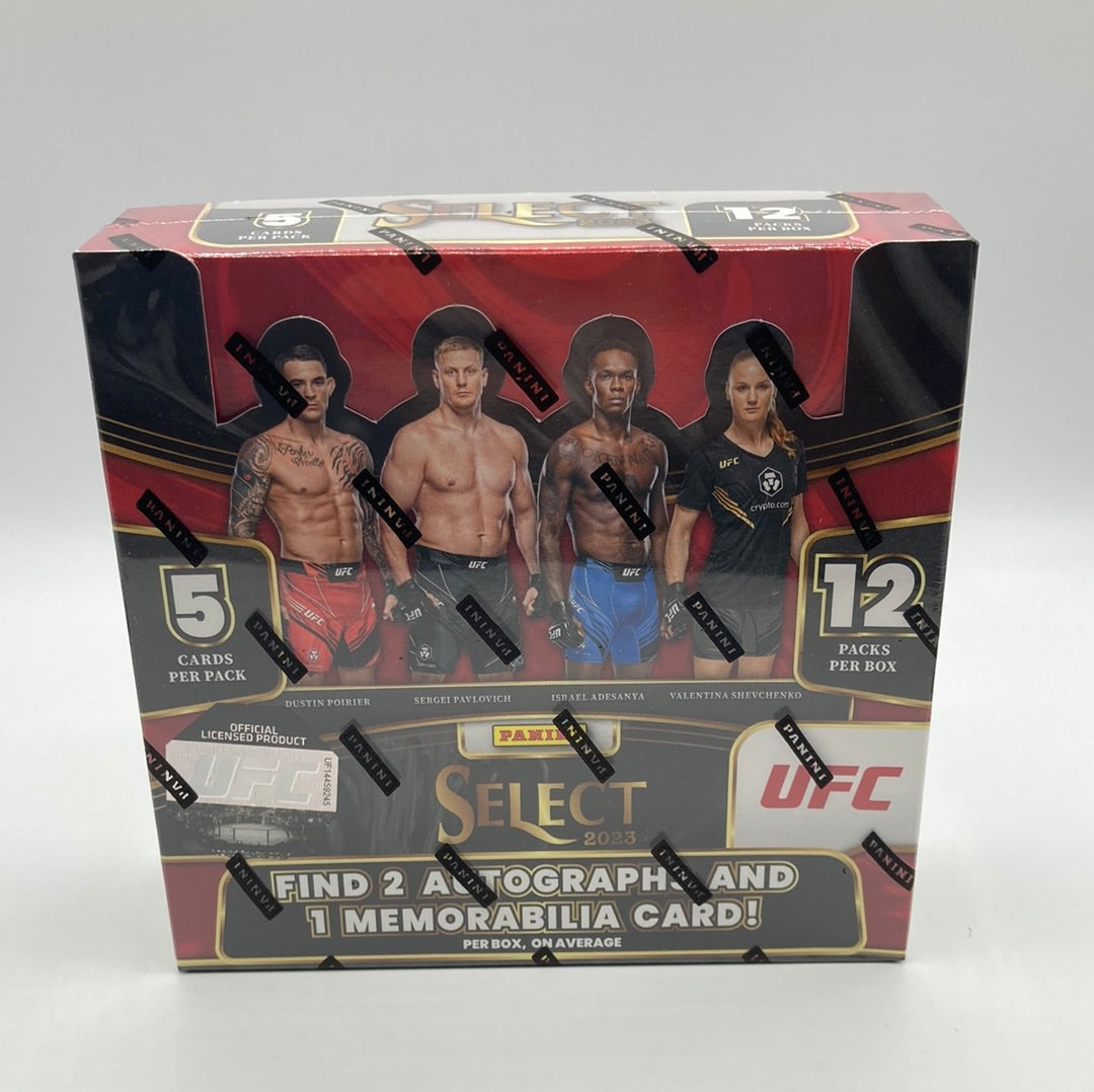 2023 Panini Select UFC Hobby Box