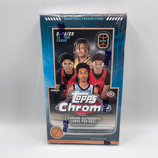 Topps Crome OTE Basketball Hobby Box