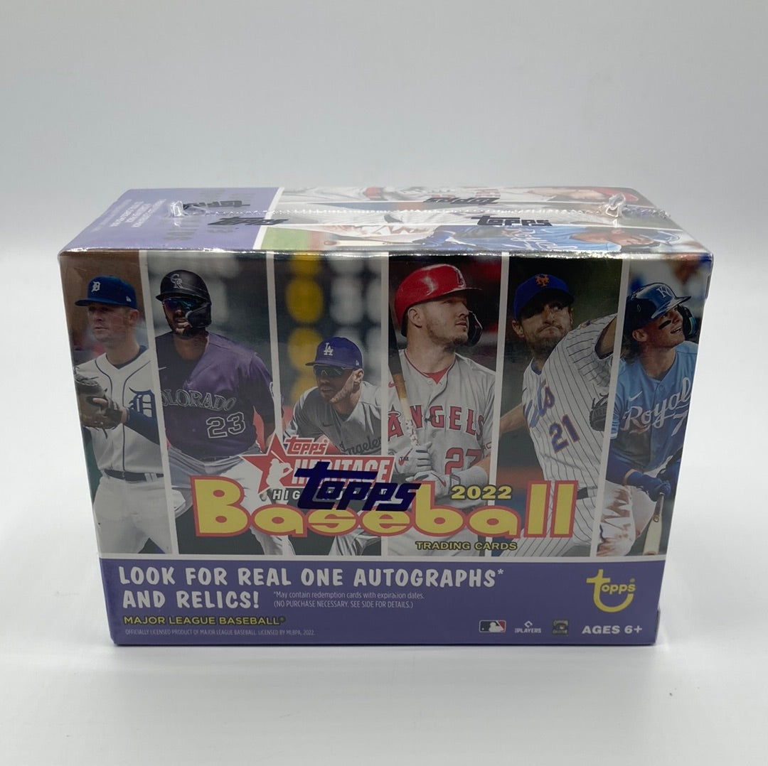 2022 Topps Heritage High Number MLB Baseball Blaster Box