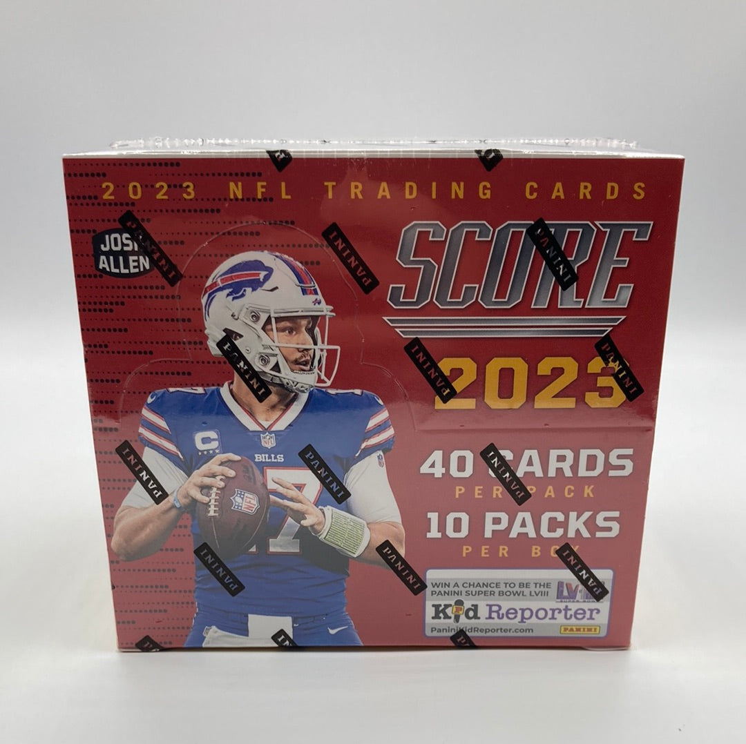 2023 NFL Panini Score Hobby Box