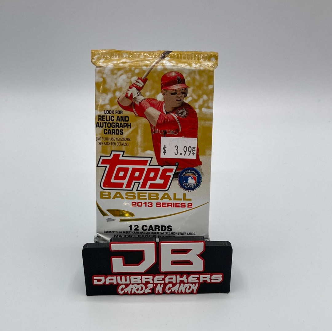 Topps-2013 MLB Baseball Series 2 Pack