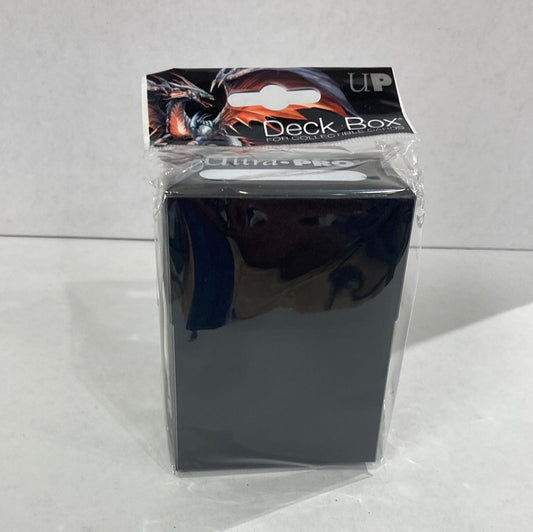 Ultra Pro Plastic Deck Box Black