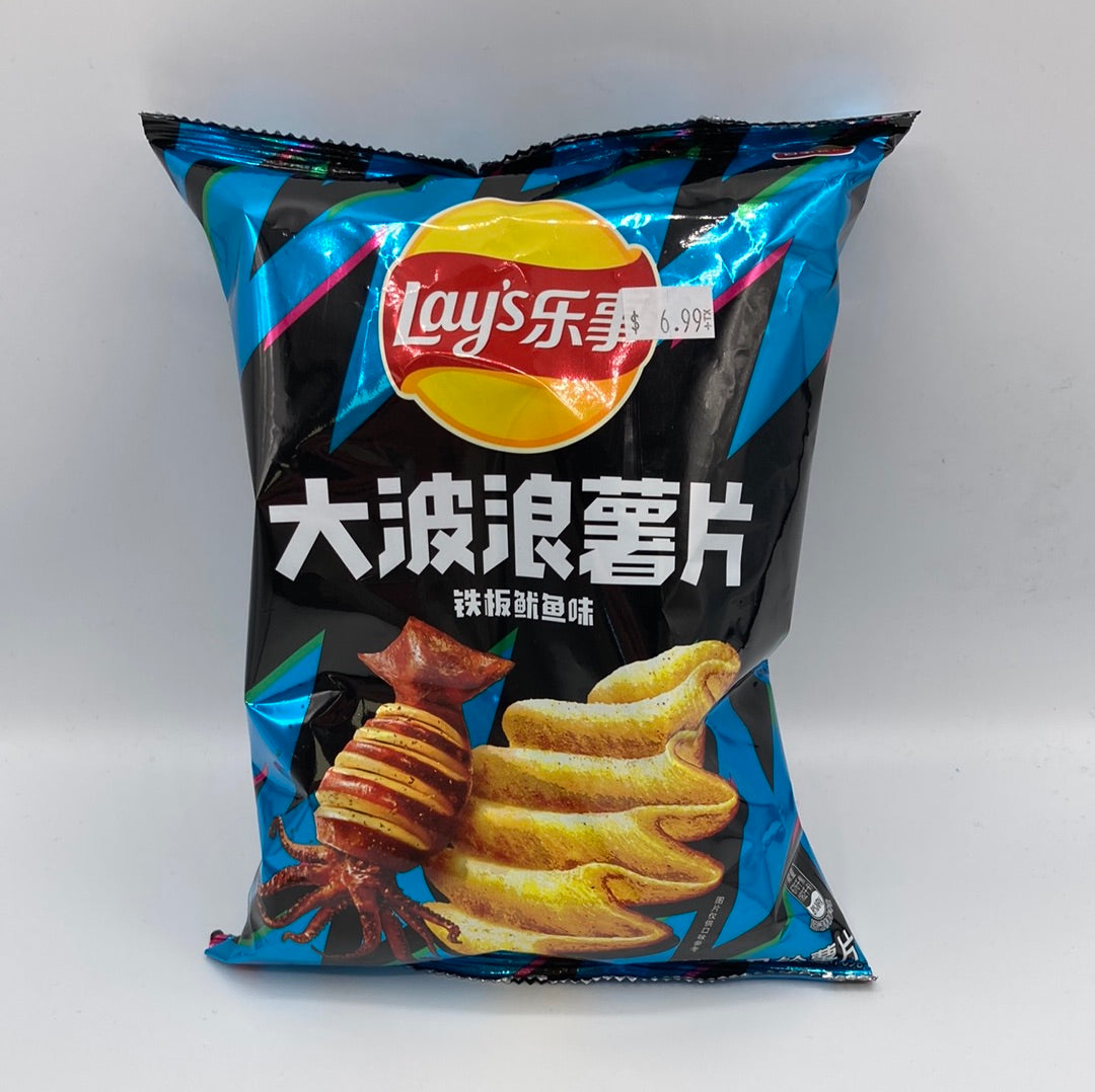 Exotic Lays Squid Flavor Chips