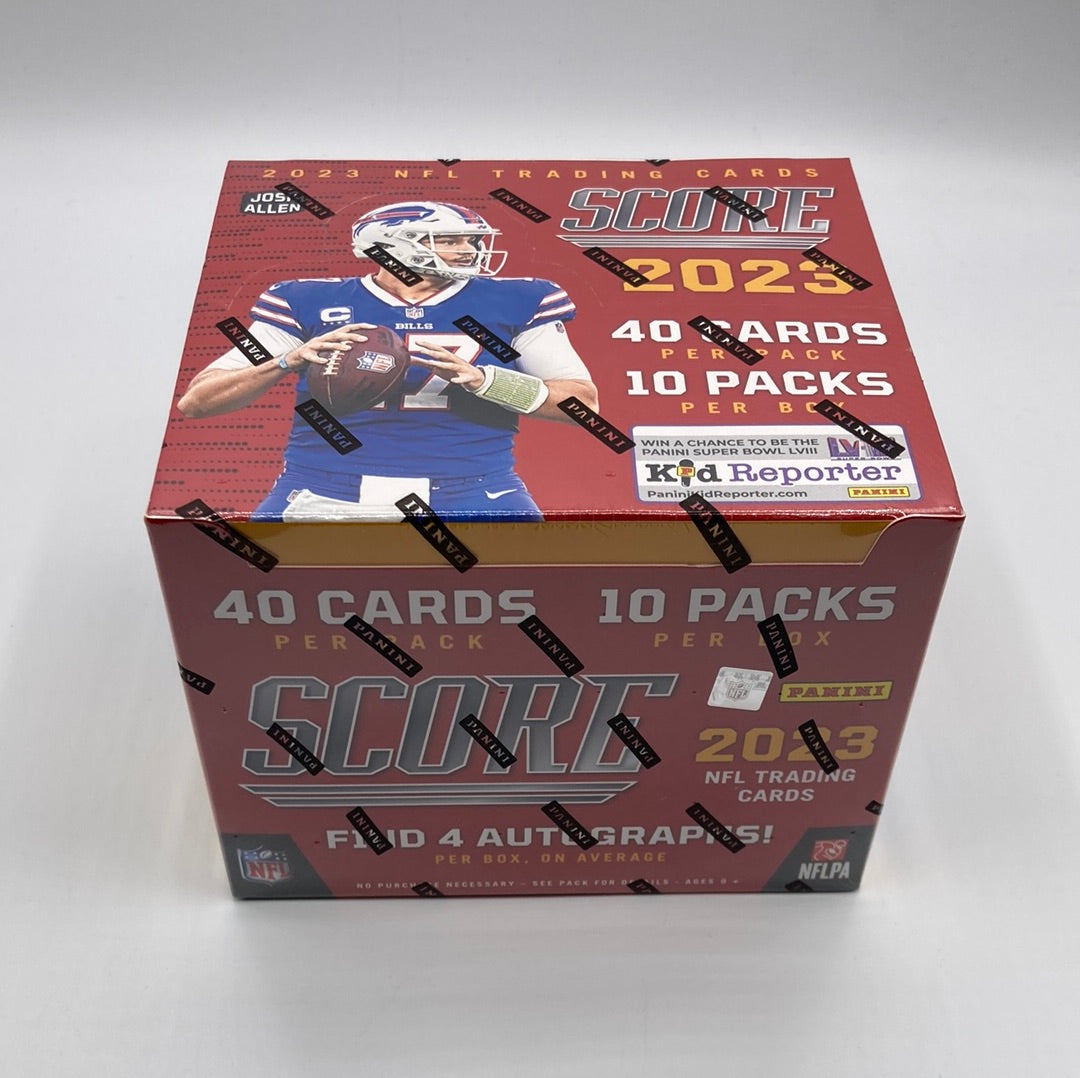 2023 NFL Panini Score Hobby Box