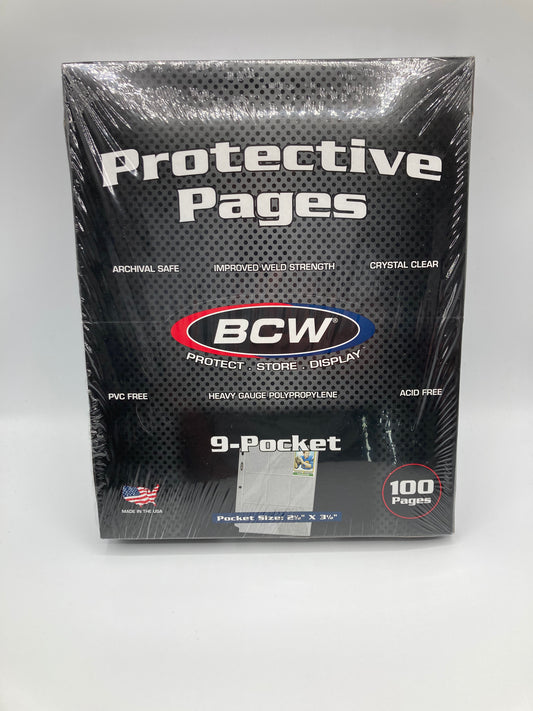 BCW - Protective Pages - 100 Pages