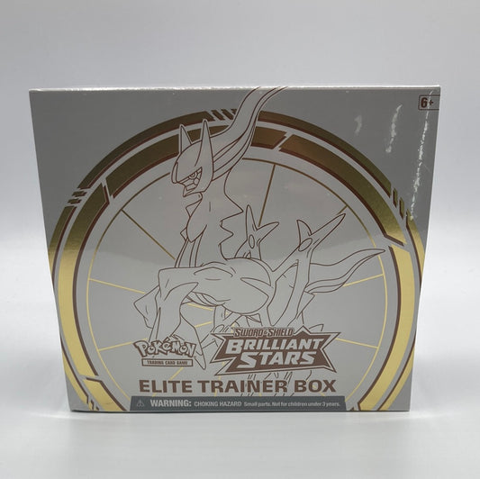 Pokémon - Sword and Shield - Brilliant Stars - ETB - Elite Trainer Box
