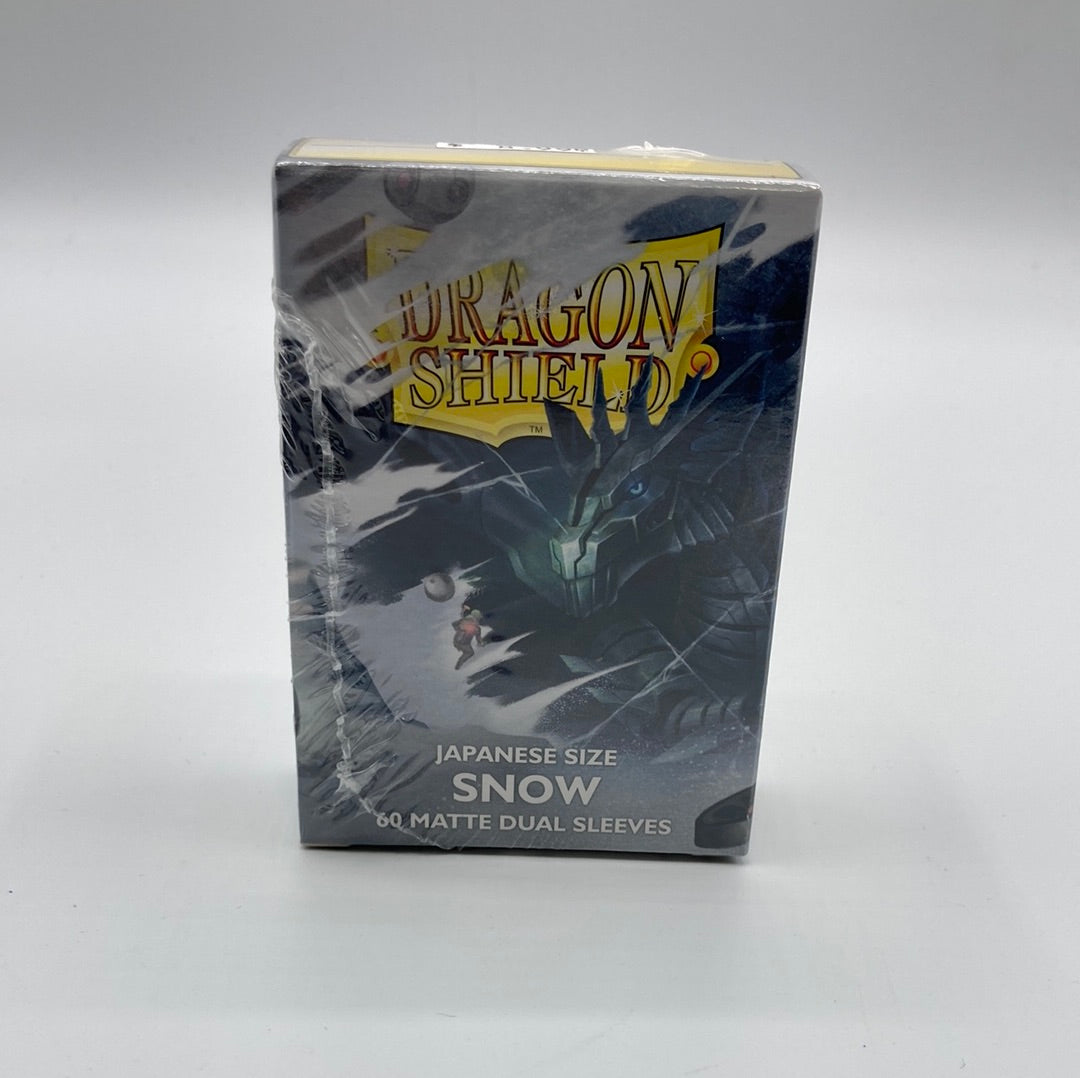 Dragon Shield-60 Japanese Size Card Sleeves-Snow Matte