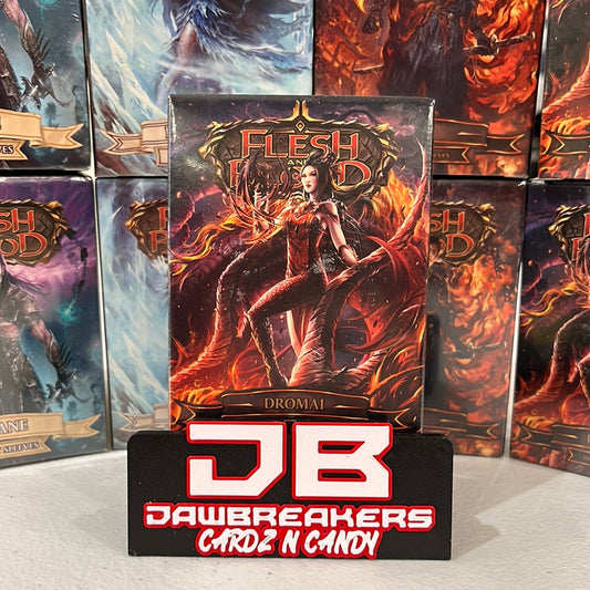 Dragon Shield - 100 Standard Size Card Sleeves - Flesh And Blood - Dromai