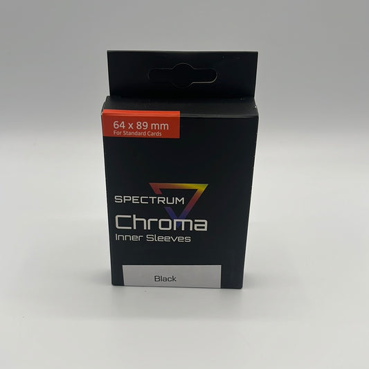 BCW-Spectrum-Chroma Inner Sleeves-100ct-Black