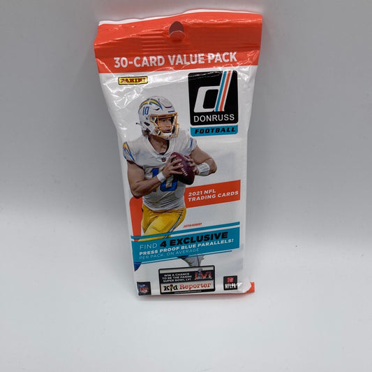 2021 Panini Donruss Football Cello/Hanger Pack