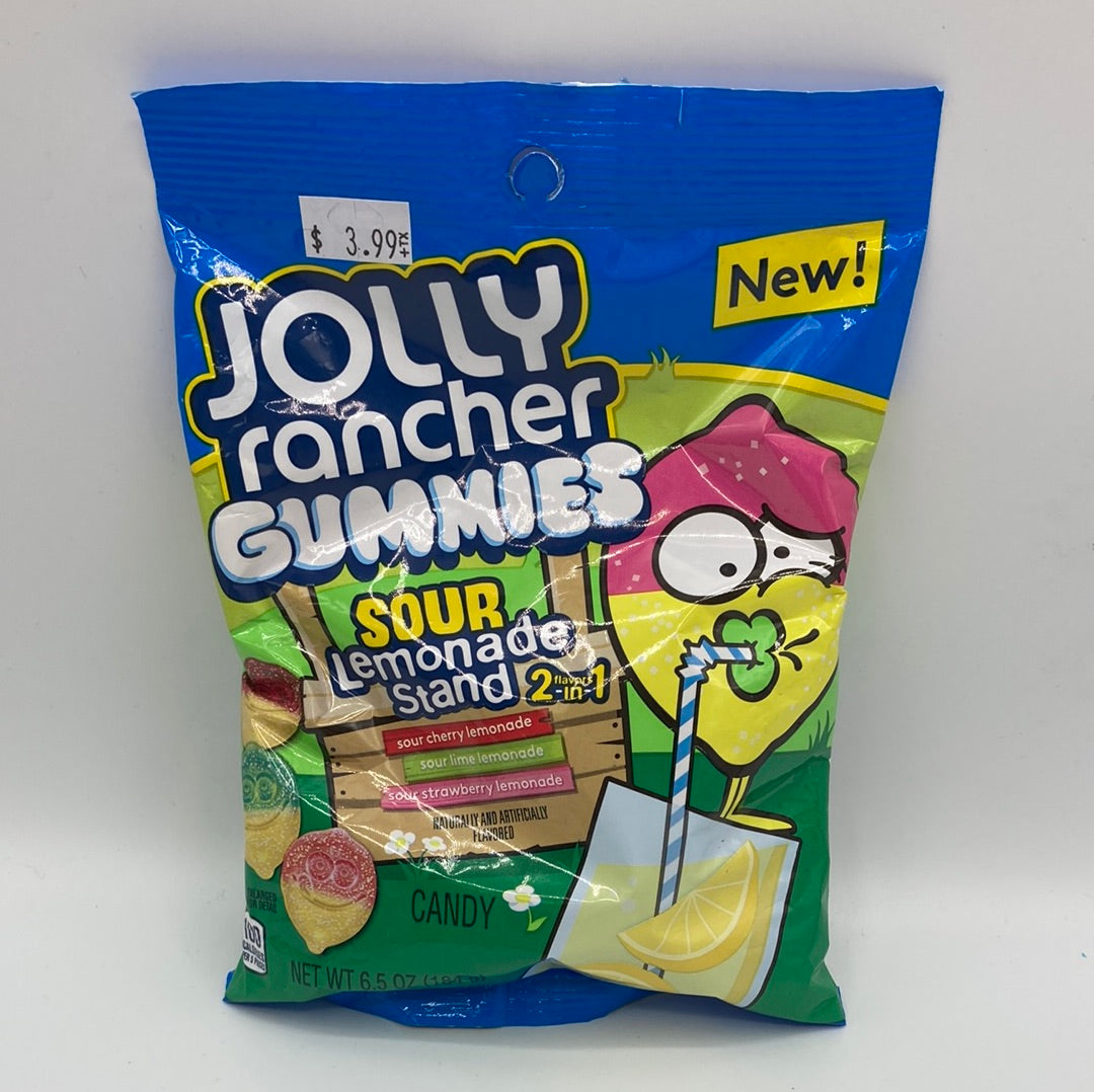 Jolly Rancher Gummies Sour Lemonade