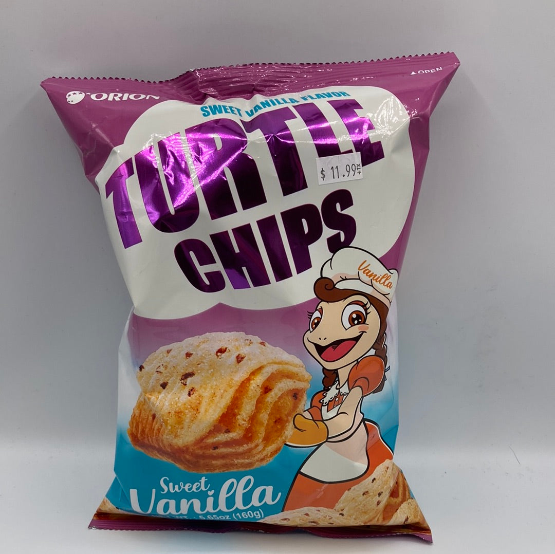 Exotic Turtle Chips Sweet Vanilla Flavor Chips