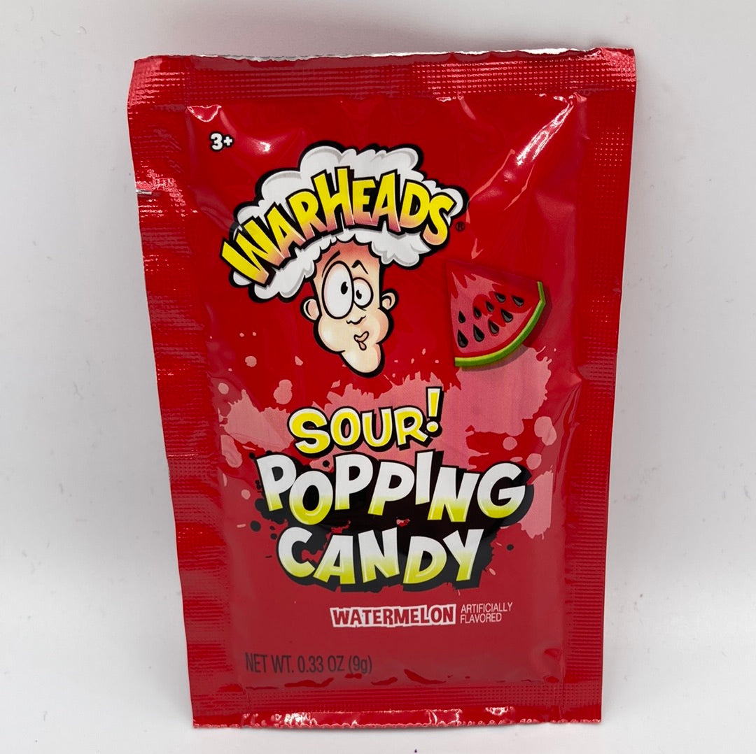 Watermelon Warheads Pop Rocks