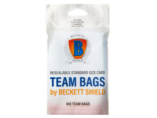 Beckett Shield Team Bags 100ct