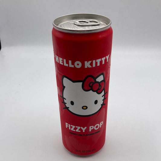 Hello Kitty Fizzy Pop Cherry Lime Flavor Drink