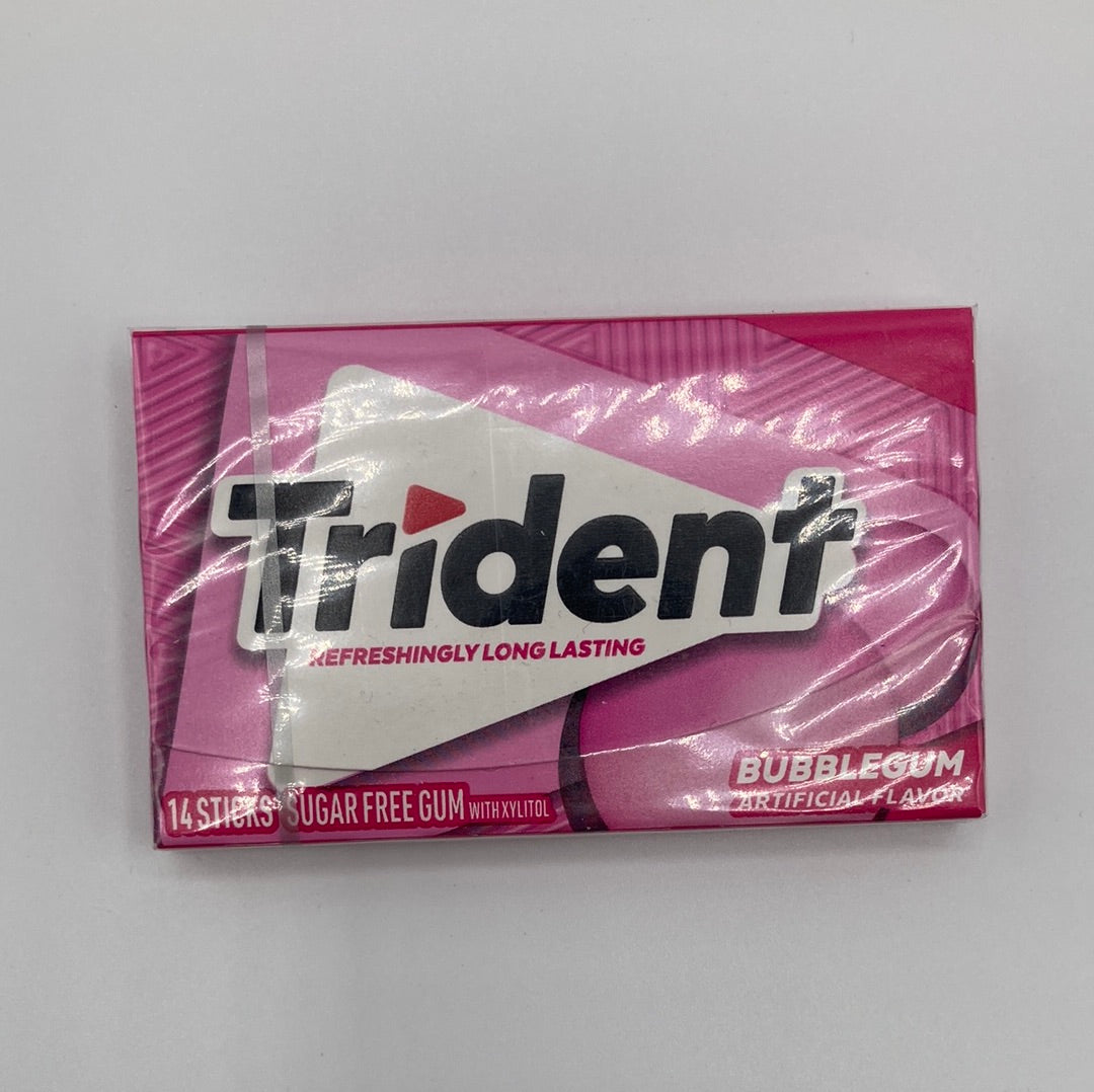 Trident Bubblegum Flavor