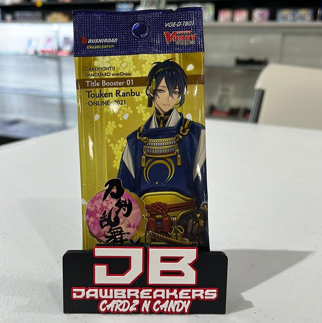 Cardfight Vanguard-Overdress Title Booster 01: Touken Ranbu-Booster Pack