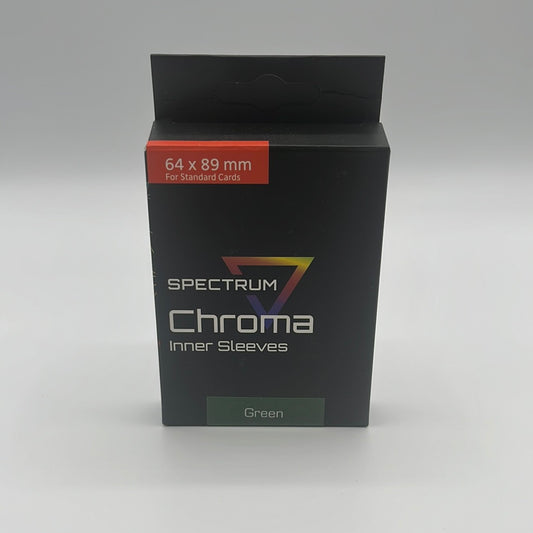 BCW-Spectrum-Chroma Inner Sleeves-100ct-Green