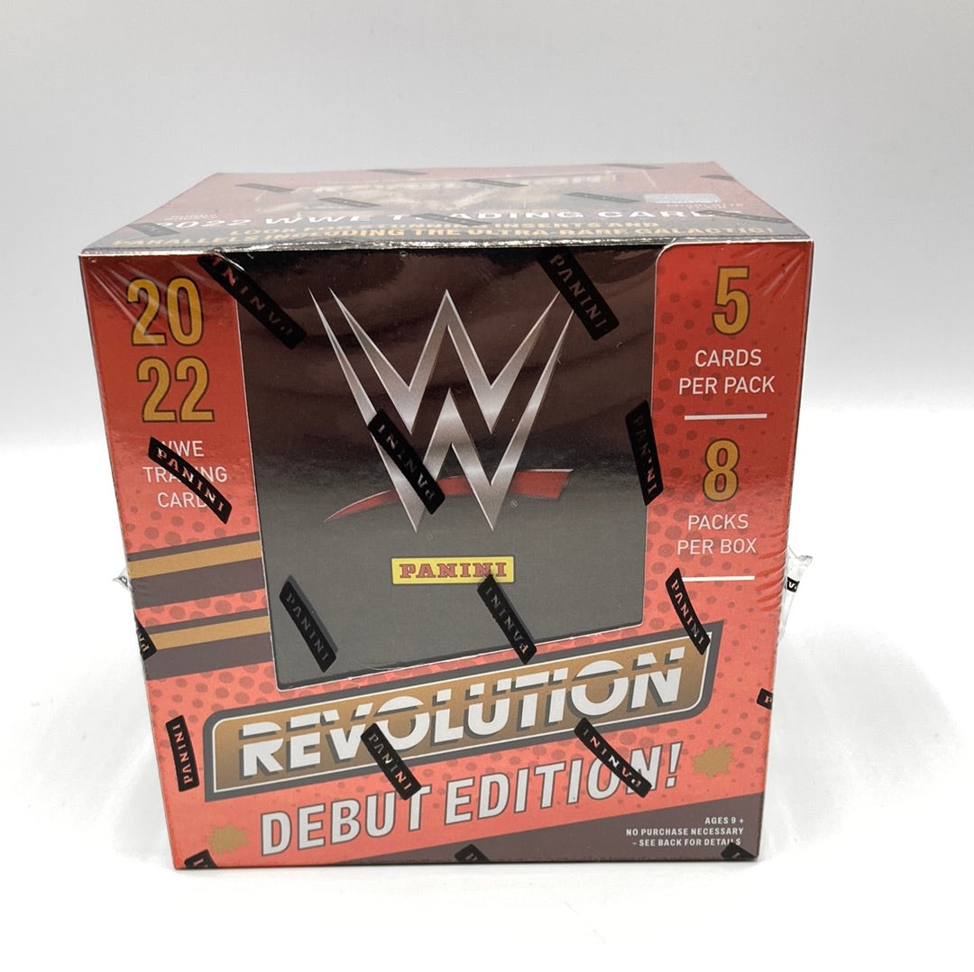 Panini Revolution WWE Debut Edition Hobby Box