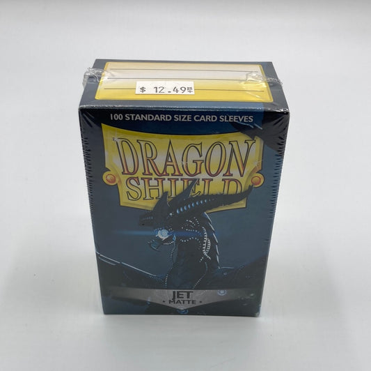 Dragon Shield - 100 Standard Sleeves - Jet Matte