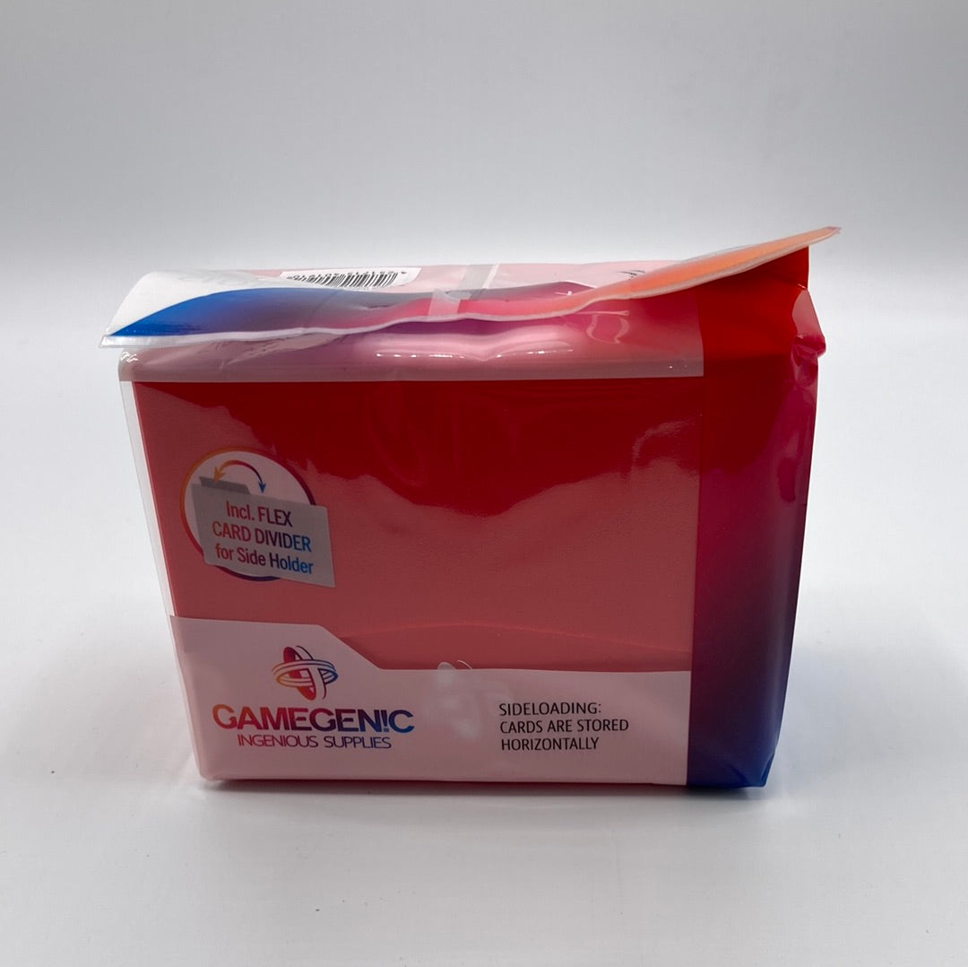 GameGenic Side-Holder Deck Box 80+ Ct. Red