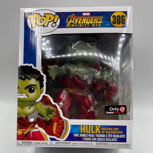 Funko POP!- Avengers Infinity War #306 Hulk Busting Out Of Hulkbuster
