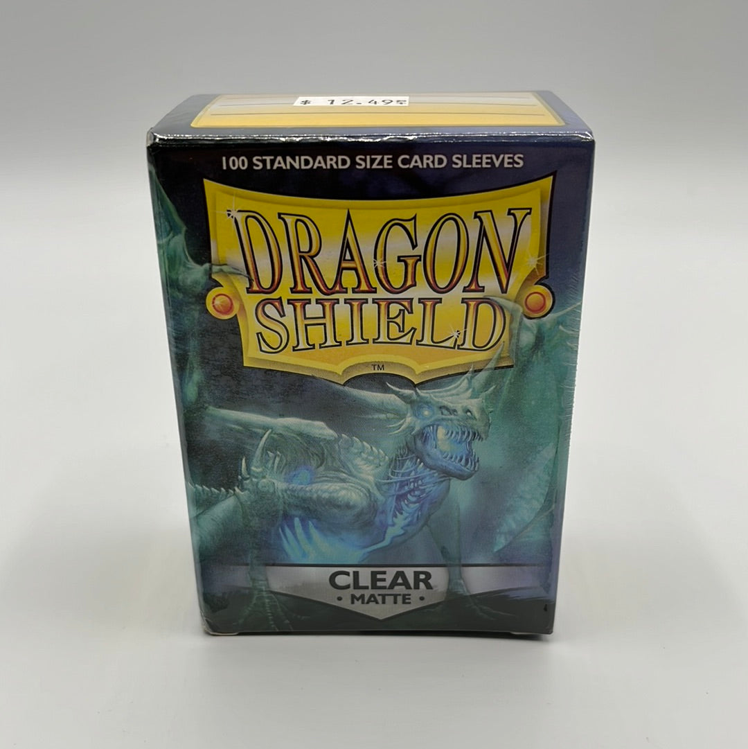 Dragon Shield - 100 Standard Sleeves - Clear Matte