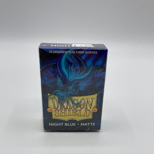Dragon Shield-60 Japanese Size Card Sleeves-Night Blue