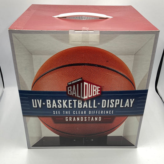 The Original BallQube UV Basketball Display
