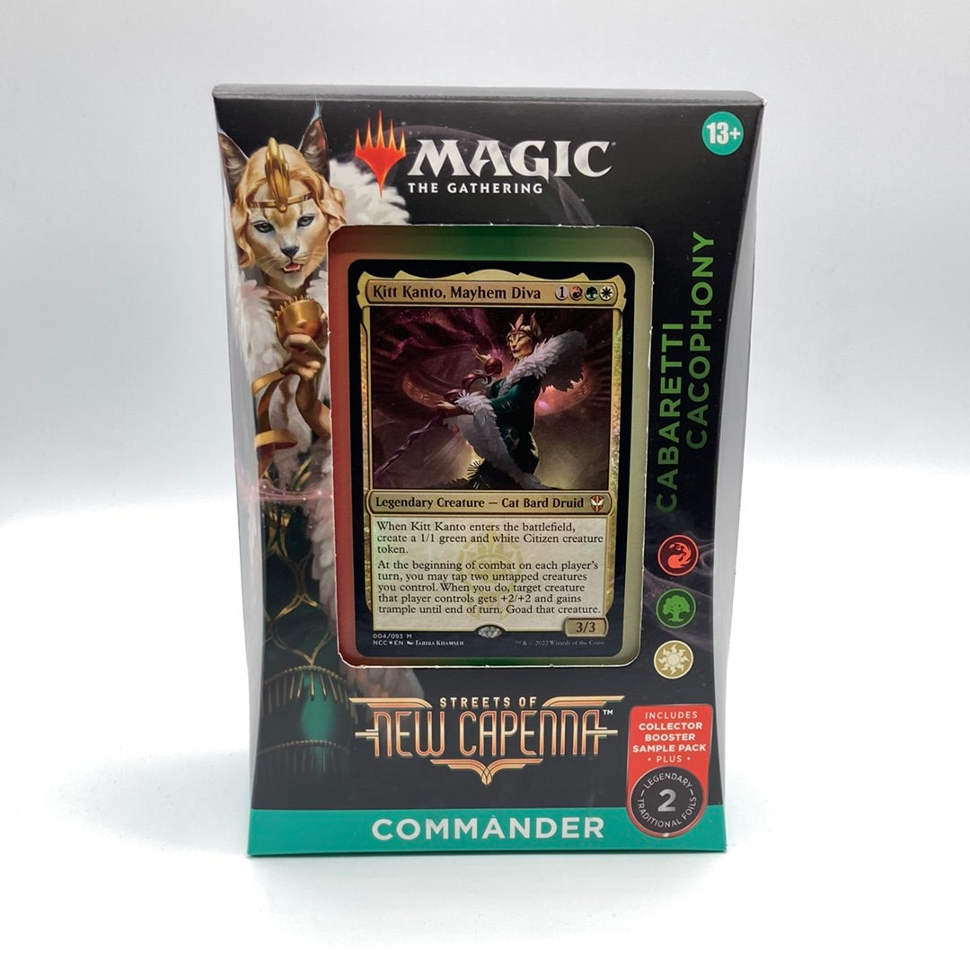 Magic-Streets of New Capenna-Cabaretti Cacophony Commander Deck