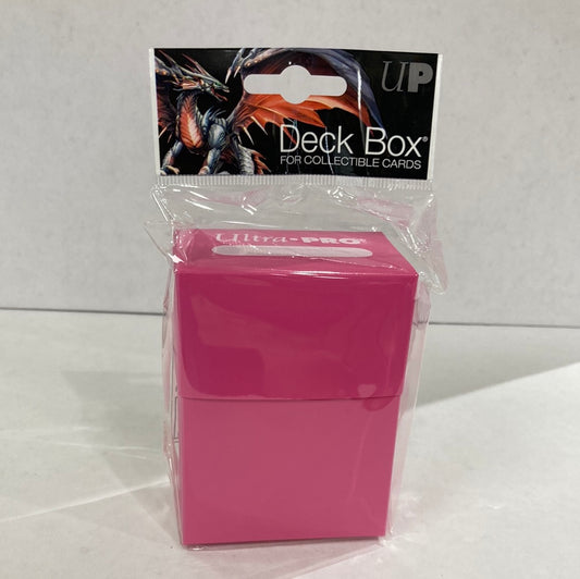 Ultra Pro Plastic Deck Box Hot Pink