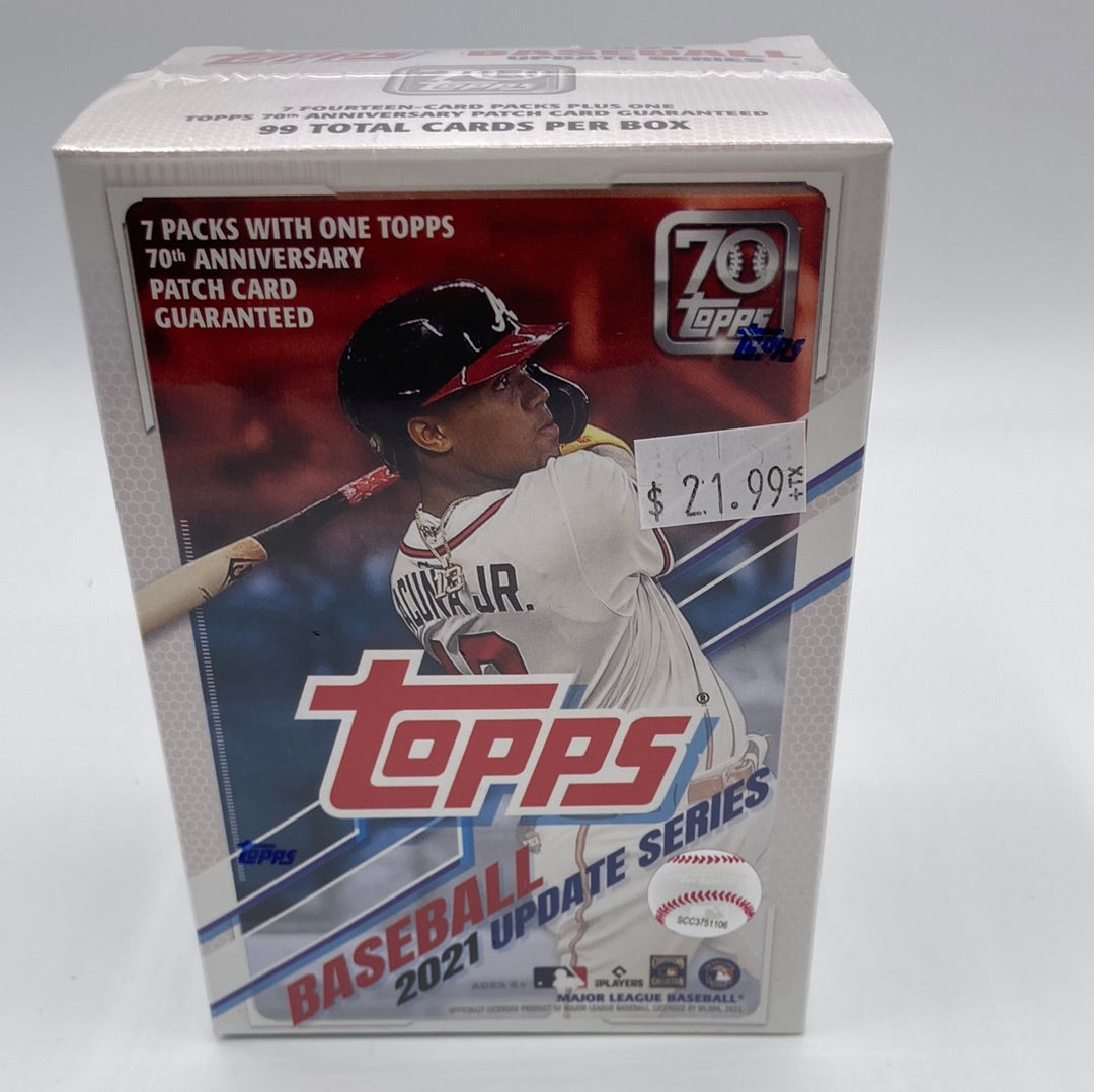 2021 Topps MLB Baseball Update Series Blaster Box