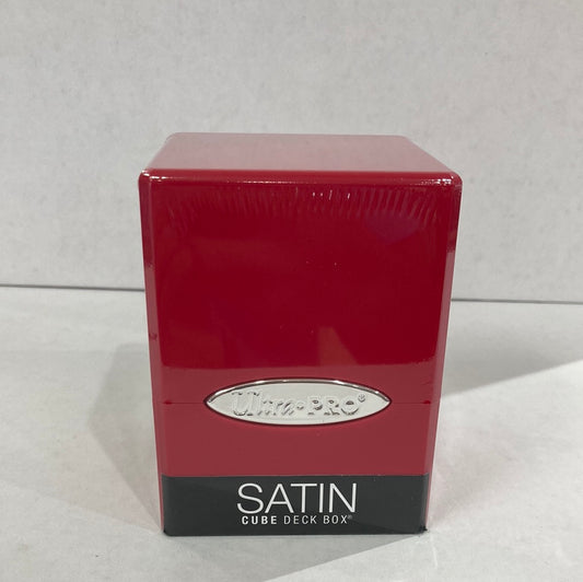 Ultra Pro Satin Deck Box Red