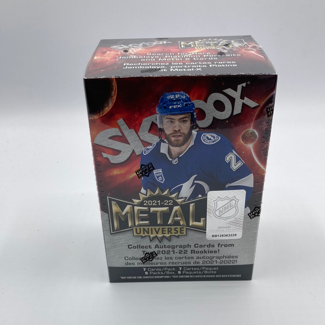 2021-22 Skybox Metal Universe Hockey Blaster Box