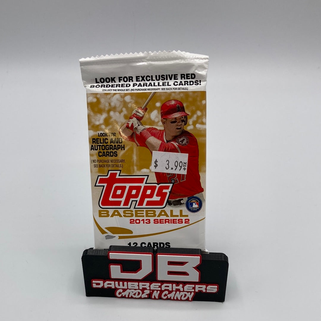 Topps-2013 MLB Baseball Series 2 Pack