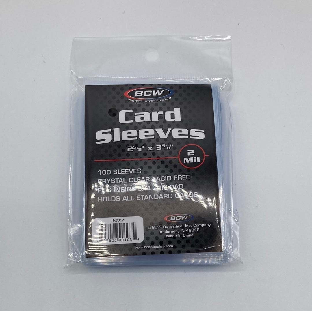 BCW - Standard 100 Pack 2 Mil Card Sleeves