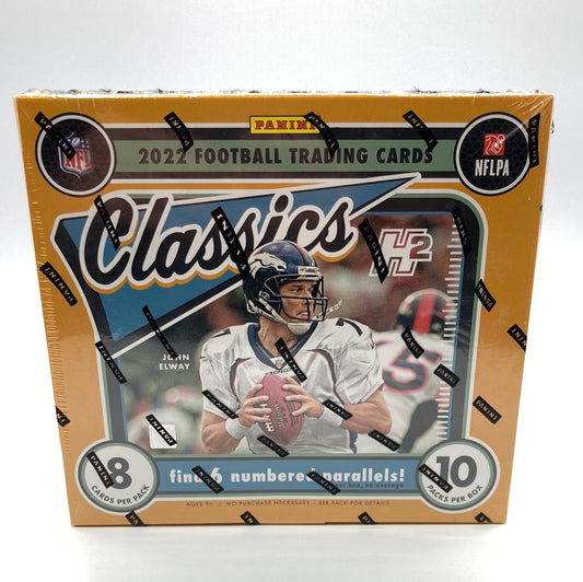 2022 Panini Classics H2 Football Hobby Box