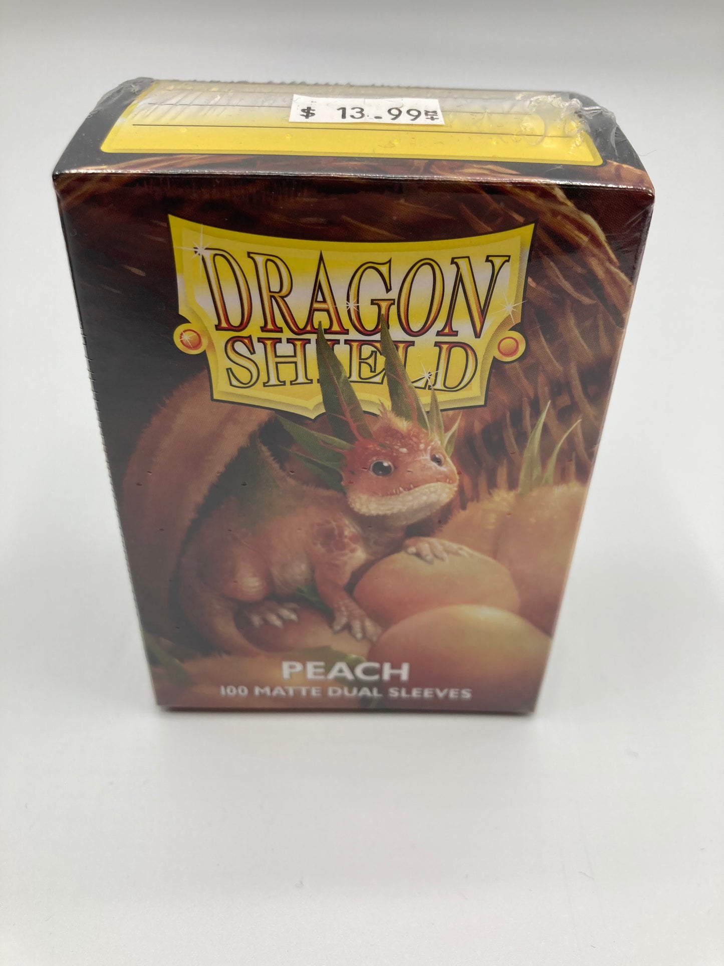 Dragon Shield - 100 Standard Sleeves - Peach Matte