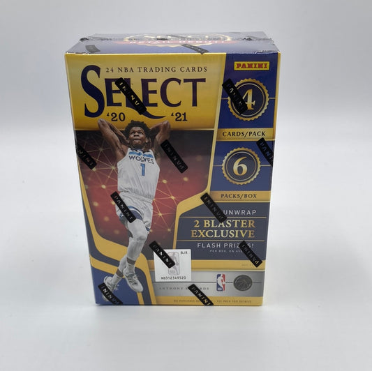 2020-21 Panini Select NBA Basketball Blaster Box