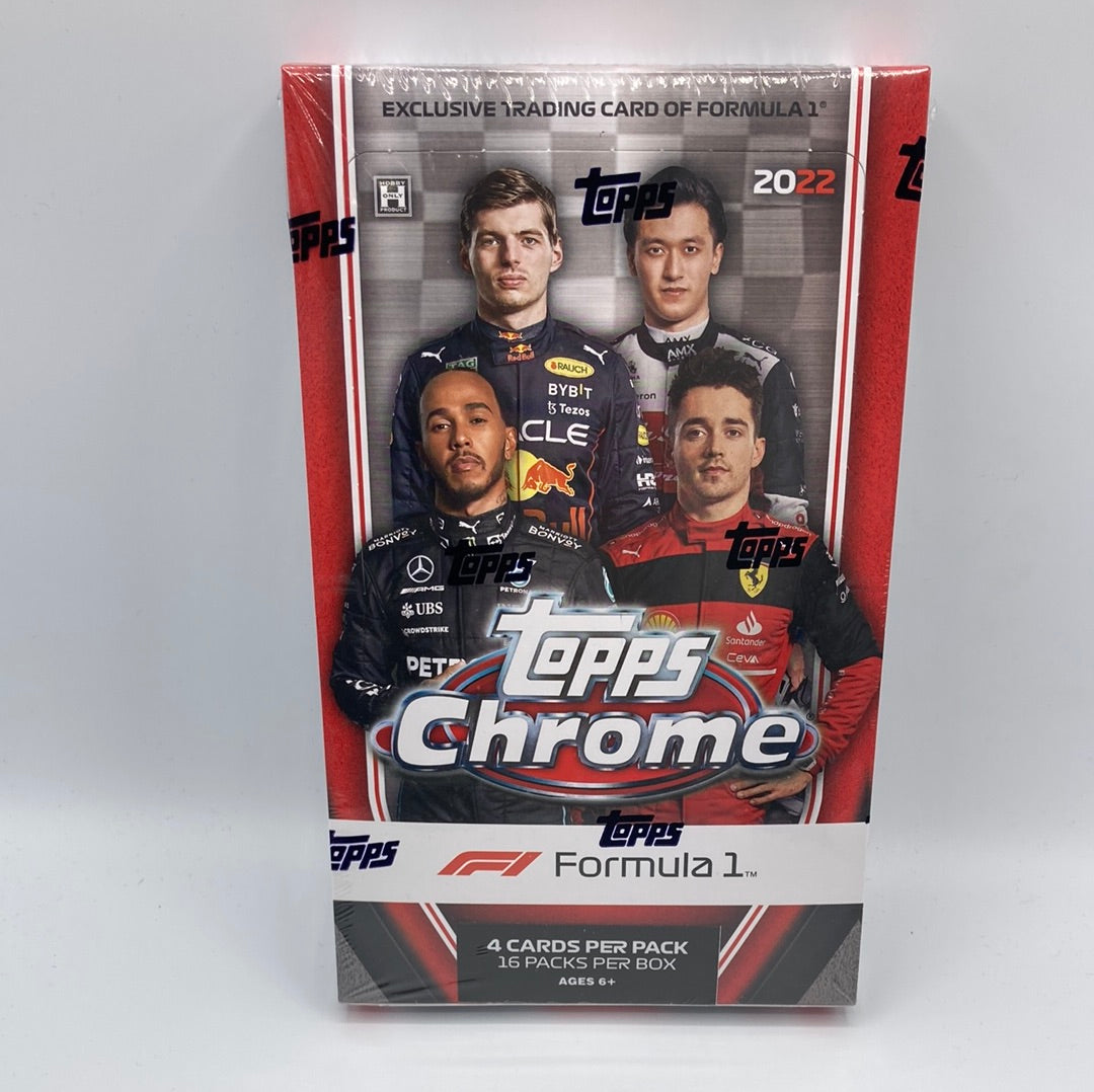 2022 Topps Chrome Formula 1 Hobby Box Lite