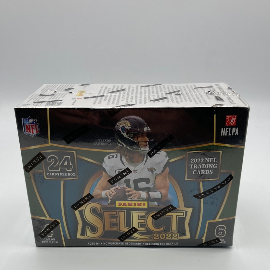 2022 Panini Select Football Blaster Green