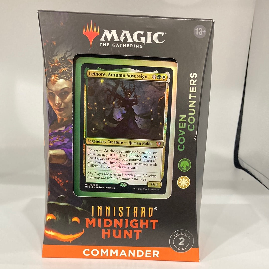 Magic-Innistrad Midnight Hunt-Coven Counters Commander Deck