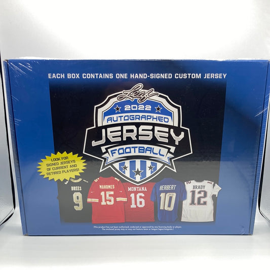 Leaf 2022 Autographed Football Jersey