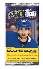 2020-21 Upper Deck NHL Hockey Series Two Blaster Pack