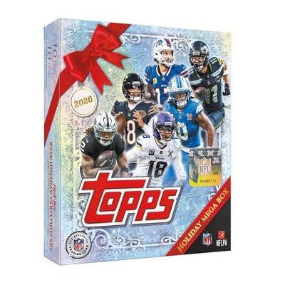 2026 Topps NFL Football Bowman Holiday Mega Box