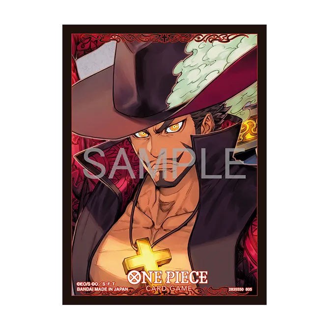 Bandai - One Piece - Card Sleeves - Dracule Mihawk