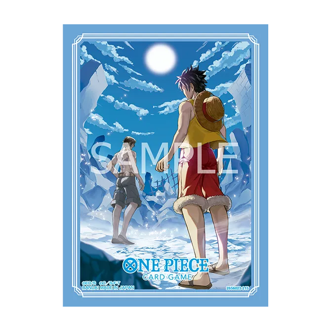 Bandai - One Piece - Card Sleeves - Luffy And Ace