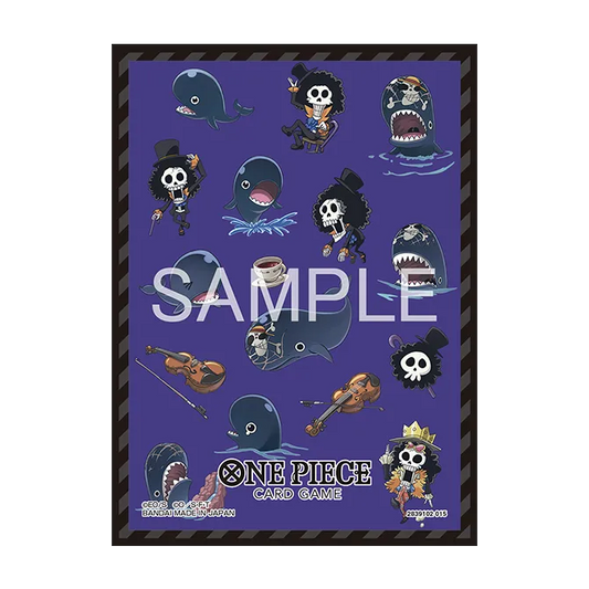 Bandai - One Piece - Card Sleeves - Brook And Laboon