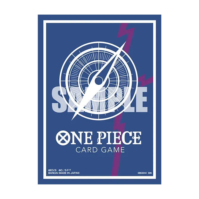 Bandai - One Piece - Card Sleeves - Standard Blue Version Rocks.D.Xebec
